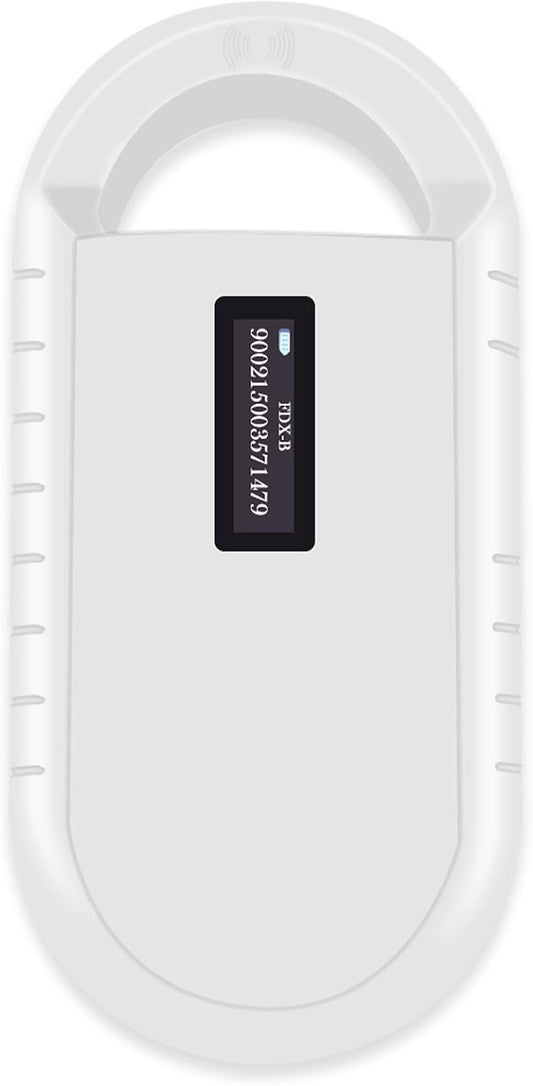 Smoostart Microchip Scanner, 1000 Records Increased Huge Data Storage Upload to PC, Scanning Distance and Speed Increase, Only Compatible with FDX-B/EMID (15/10) Digits Microchips - Image 1
