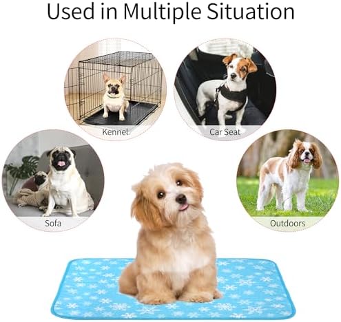 Washable NACOCO pet cooling cushion pad laid out after cleaning to showcase durability.