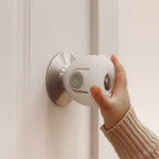 Eudemon baby safety door knob covers front view for childproofing round handles