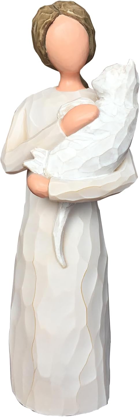 FRUMOASA collectible cat memorial gift packaging view for grieving pet moms