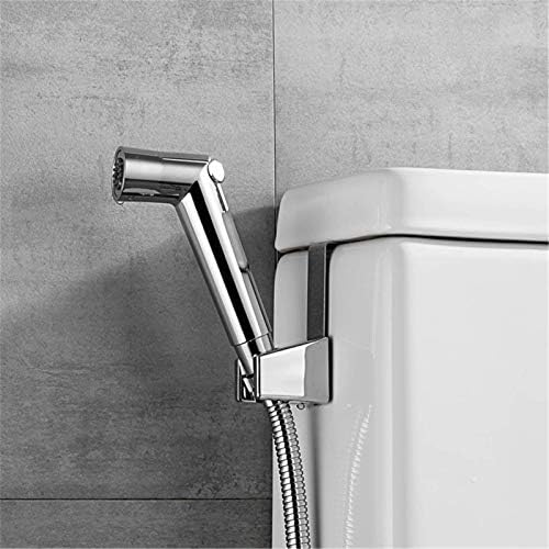 Wall mount bracket and holder for toilet jet spray