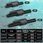 Hygger intelligent cross flow pump showing water shortage protection error code