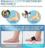 Side view of HGBOO non-slip arch brace providing compression for flat feet.