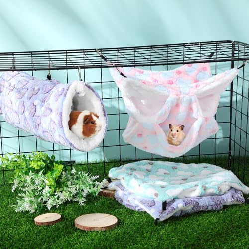 Complete 6 piece set of hamster and chinchilla accessories