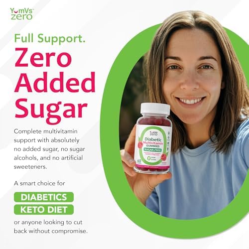 YUM-V'S sugar free multivitamin supplement for men and women pack of two