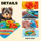 Oliumt interactive slow feeding mat for small pets