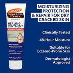 Authentic Palmer's Cocoa Butter multi purpose ointment tube highlighting 48 hour moisture benefit.