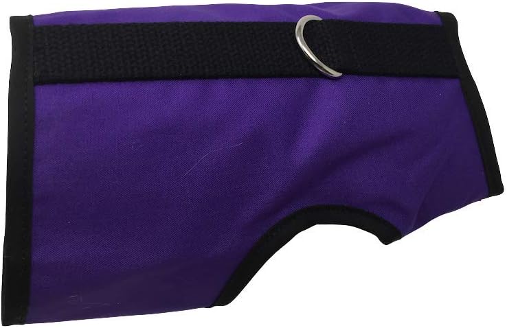 Kitty Holster Cat Harness - Secure Cat Harness for Walking, Soft Cotton Cat Accessories, Comfortable Fit, Strong Hook-and-Loop Closure, Made in USA - Denim Blue, M/L - Image 9