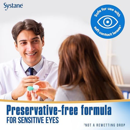 Authentic USA imported Systane Complete PF eye drops for sensitive eyes