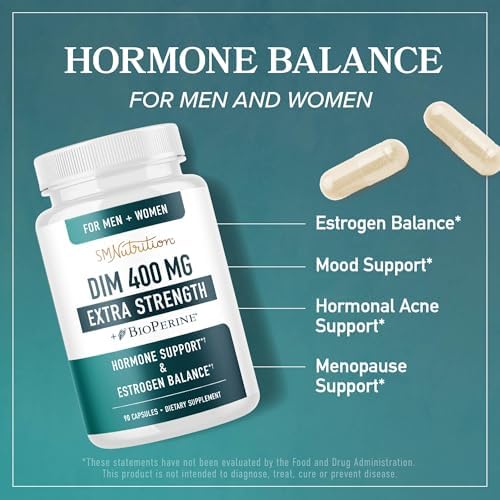 SMNutrition extra strength diindolylmethane supplement packaging back view