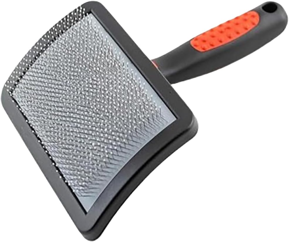 Paw Brothers tuffer than tangles style flat slicker brush back view design