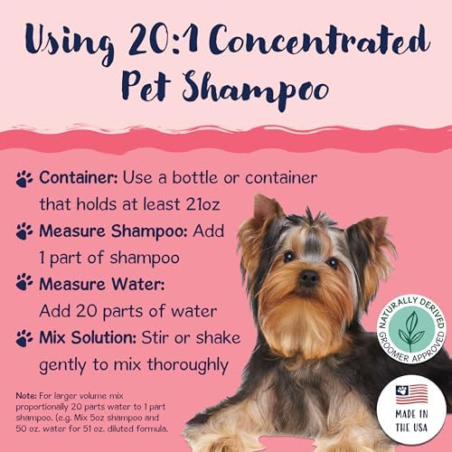 Bobbi Panter cat shampoo back instructions panel