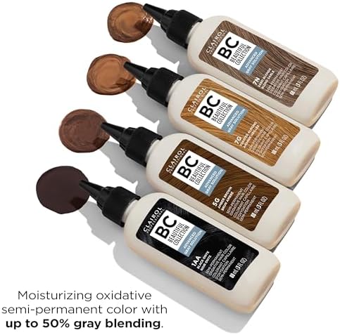Clairol Professional Beautiful Collection hair color bottle displaying the oxygen technology feature