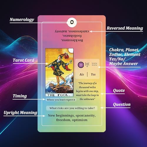 Fofeadm classic tarot deck cards spread showing symbols