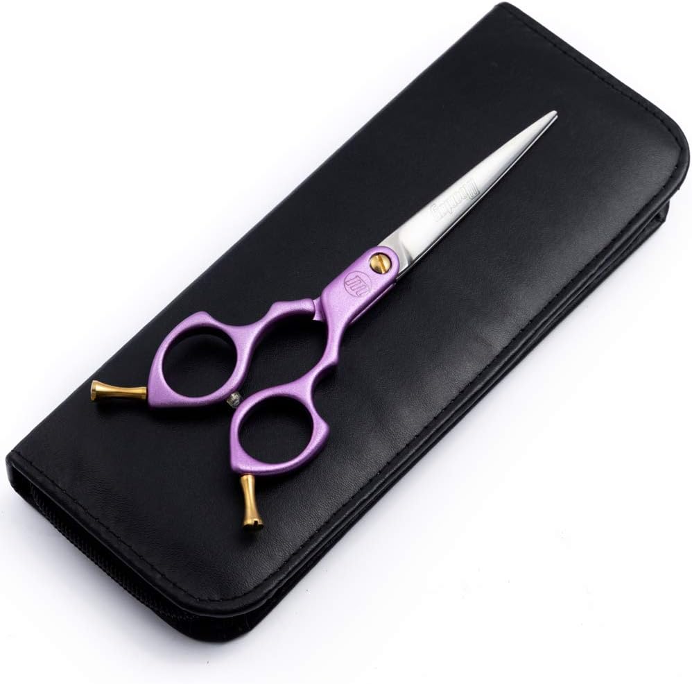 Moontay professional grooming scissor with storage case and cloth