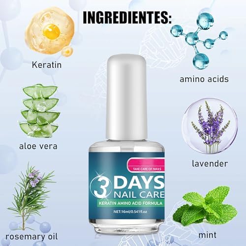 Nail care oil texture and consistency demonstration