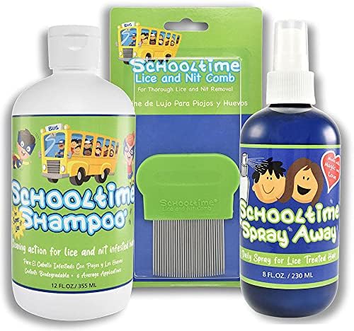 Authentic Schooltime leave-in lice prevention mist for school aged children
