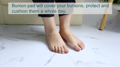 Close up of the medical grade gel material of the Promifun bunion shield.