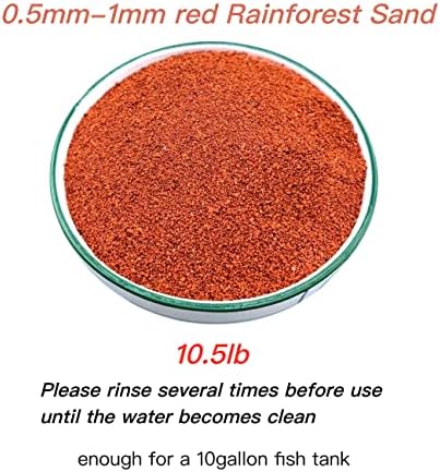 Natural red lava rock used for succulent drainage