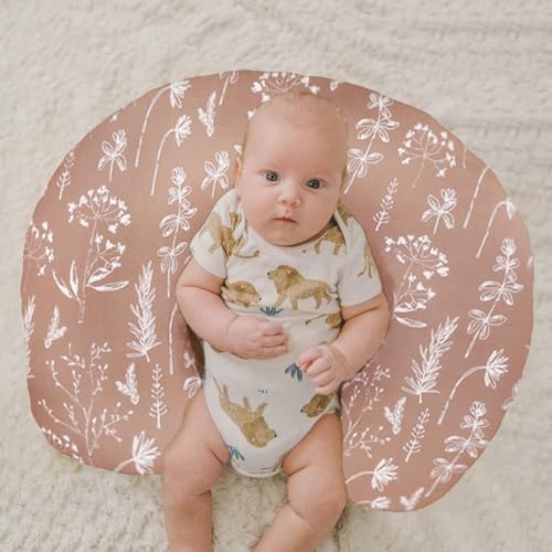 Little Jump nursing pillow cover fitted on standard pillow