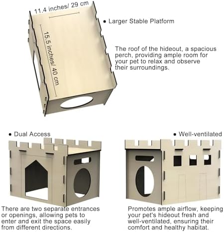 HIIMALEX pet playhouse disassembled flat for storage