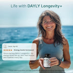 Premium longevity supplement bottle by Amazing Nutrition for healthy aging