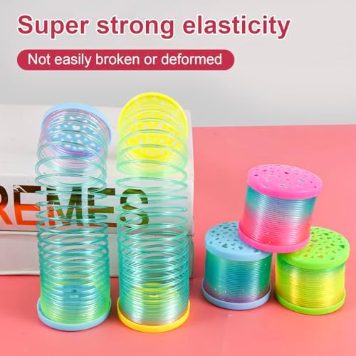 Assorted mix of 8 pack multi color luminous fidget toys arranged neatly for party favors.