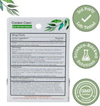 Herbal oral pain relief gel with brush applicator for canker sores.