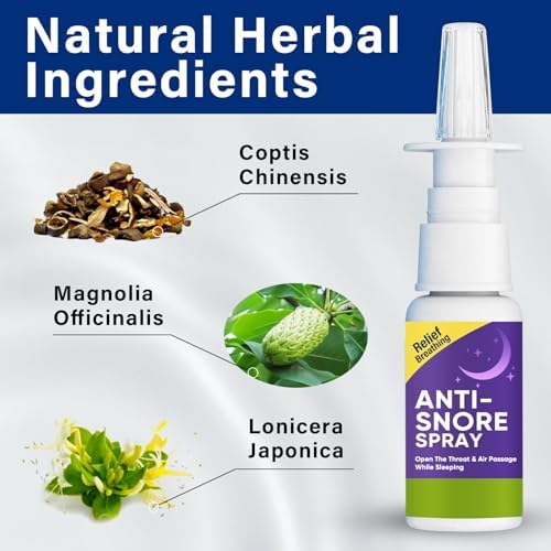 Applying Asomooh nasal spray for smoother breathing at night