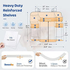 Sweeby baby essentials storage caddy side view