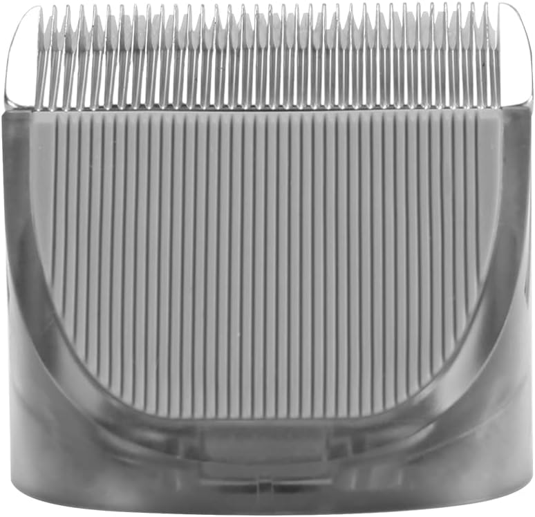 Oneisall pet grooming vacuum replacement blade front view premium stainless steel clipper accessory
