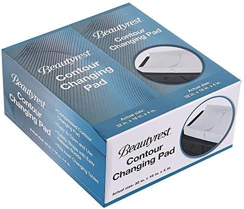 Delta Children Beautyrest changing pad packaging box view