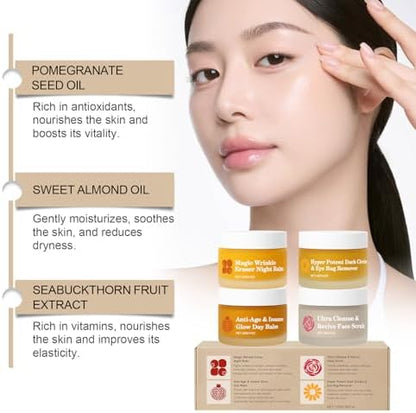 FROYA Organics magic wrinkle eraser night balm for overnight anti-ageing care.