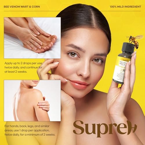 SupreH USA imported wart removal liquid for effective foot and hand skin care.