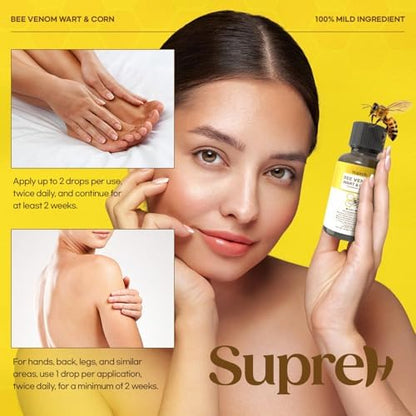 SupreH USA imported wart removal liquid for effective foot and hand skin care.