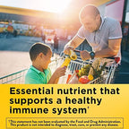 Nature Made Vitamin E 100 softgels label nutrition facts