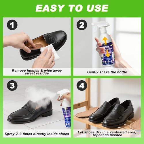 Meuvcol authentic USA imported shoe freshener package highlighting its eco friendly and biodegradable formulation for family use