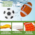 Silicone football squeeze toy for ADHD and autism stress relief
