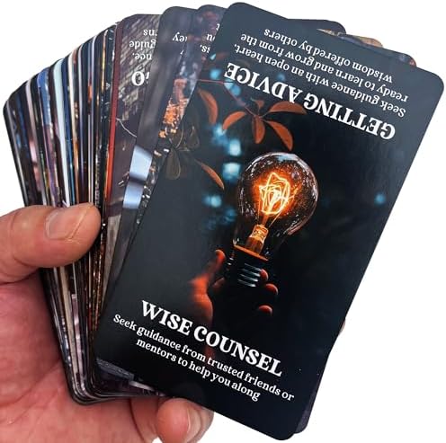 Close up of Dpehakmk oracle card text and imagery