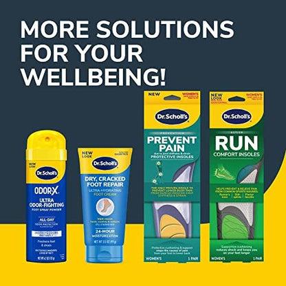 Packaging of Dr. Scholl's Heel and Arch All-Day Pain Relief for women size 6-10.