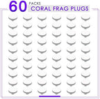 High temperature fired ceramic coral bases for reef tanks