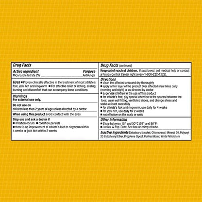 CareAll skincare product for treating tinea pedis and tinea cruris.