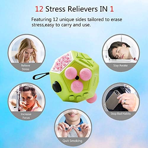 Eco friendly plastic and silicone fidget accessory packaging view for imported wellness products