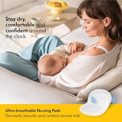 Medela nursing pad 200 count pack packaging details