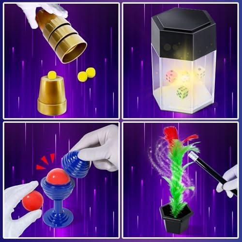 Close up of magic wand and props from Patifeed kit