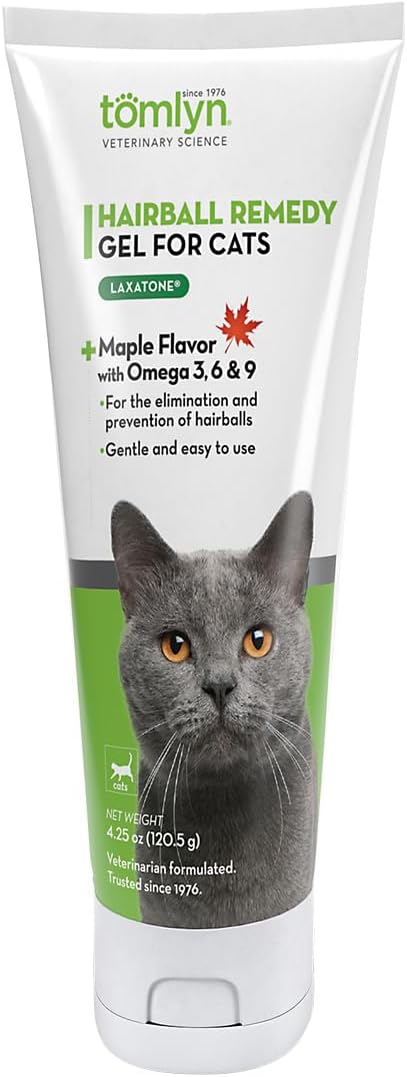 Tomlyn Laxatone Tuna-Flavored Hairball Remedy Gel for Cats and Kittens, 4.25oz - Image 12