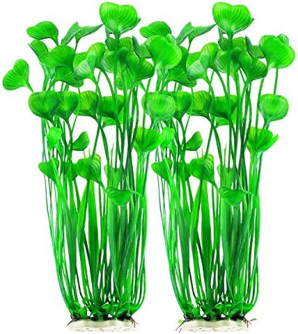 MyLifeUNIT artificial tall aquarium plants side profile