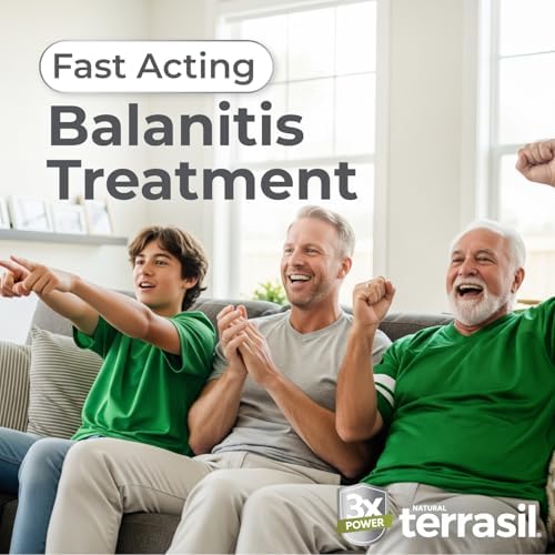 Terrasil Balanitis treatment for men natural ointment packaging for itch relief