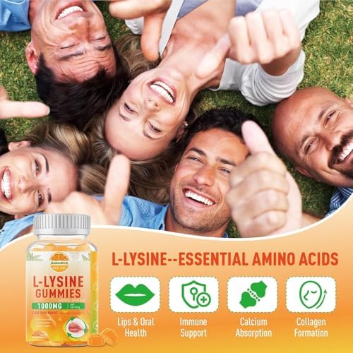 Sugawita vegan L-Lysine supplement bottle