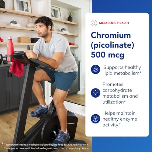 Side panel of hypoallergenic chromium supplement displaying clean ingredients list and vegetarian capsule details.